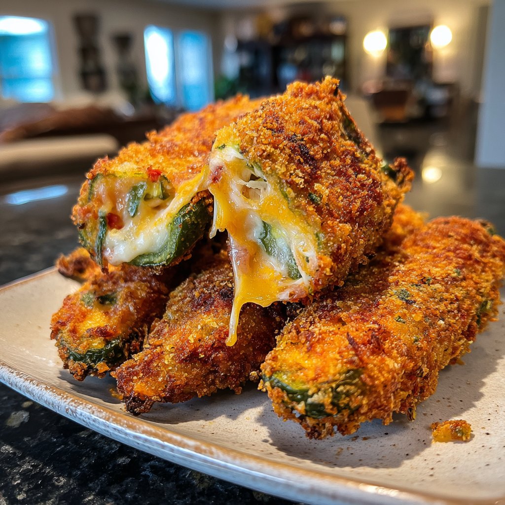 Jalapeno Poppers with Onion Cheddar Blend