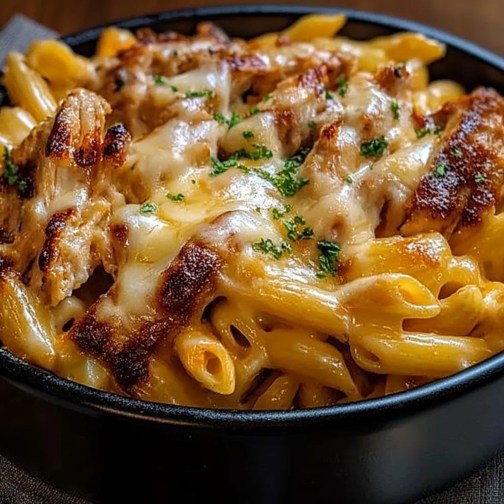 BBQ Chicken Mac and Cheese