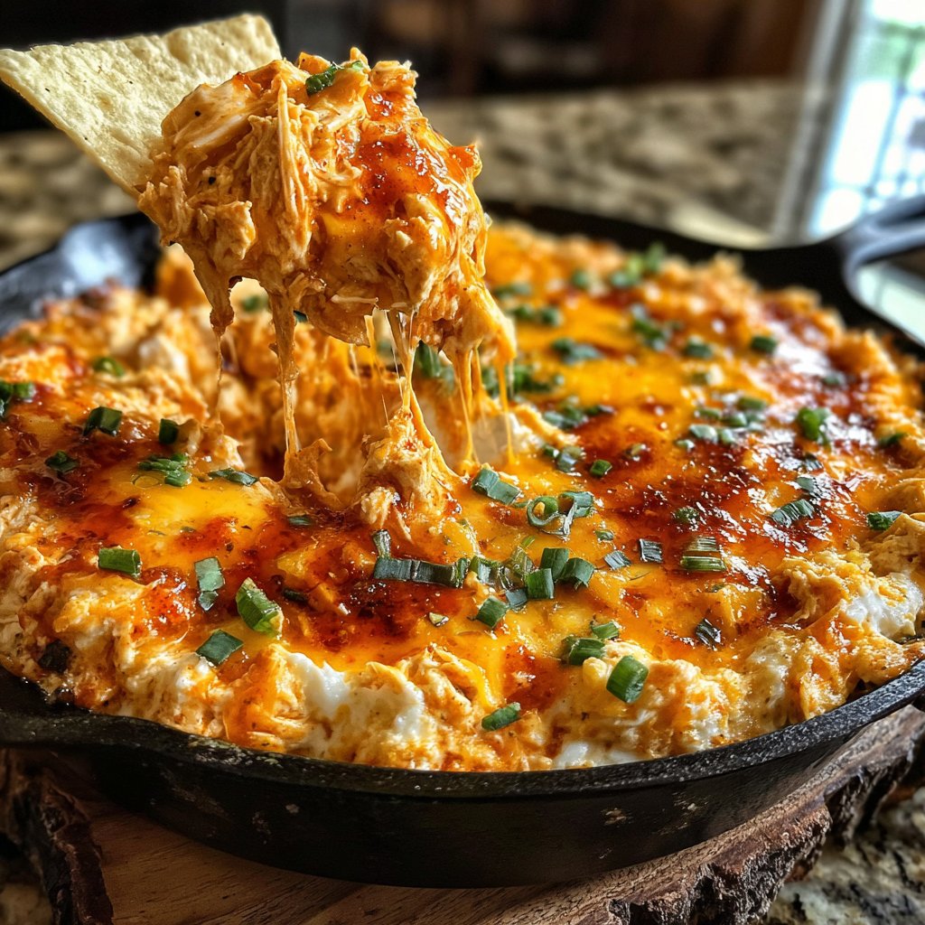 Buffalo Chicken Dip for Parties