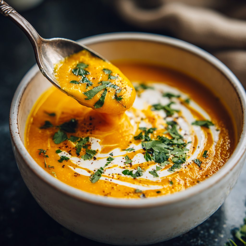 Creamy Carrot Ginger Soup