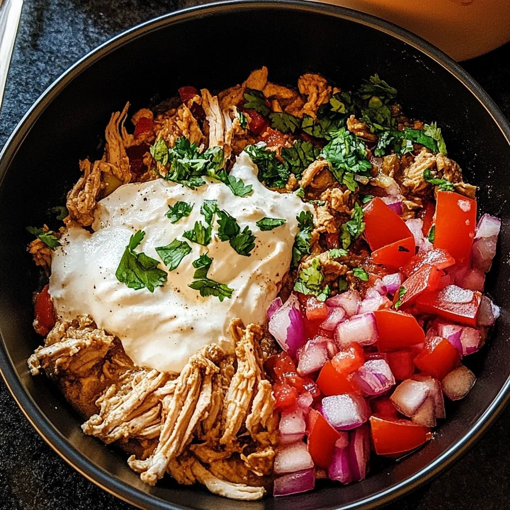 Slow Cooker Chicken Shawarma