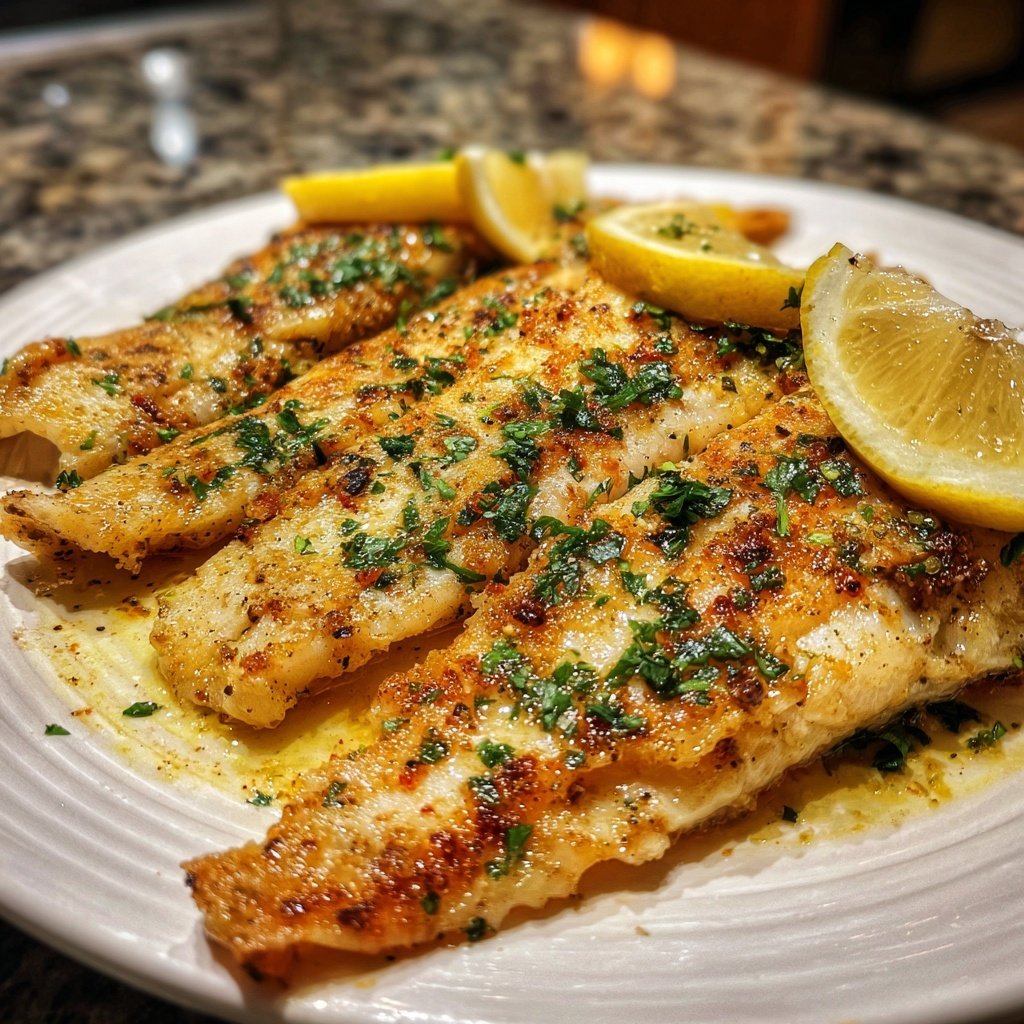Healthy & Light Lemon Grilled Fish Plate