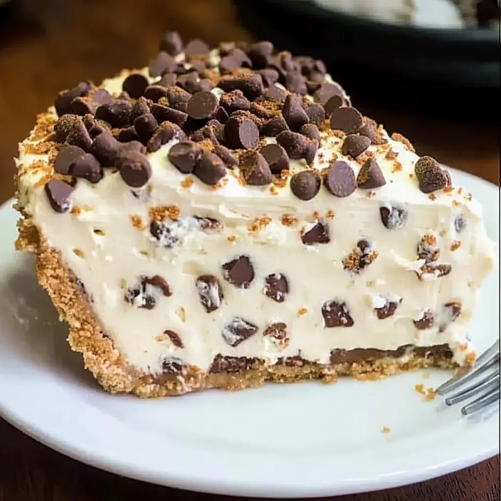 Chocolate Chip Cannoli Pie