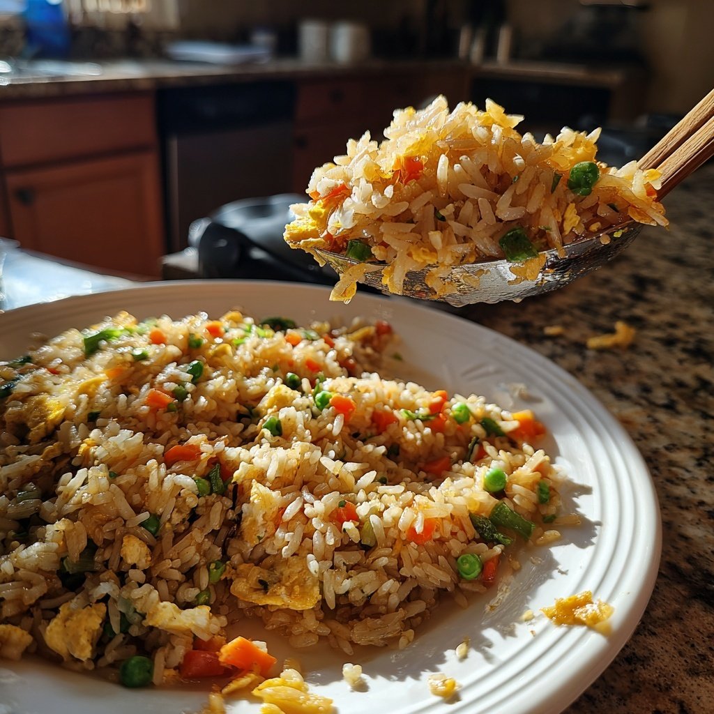 Easy 10-min. Egg Fried Rice