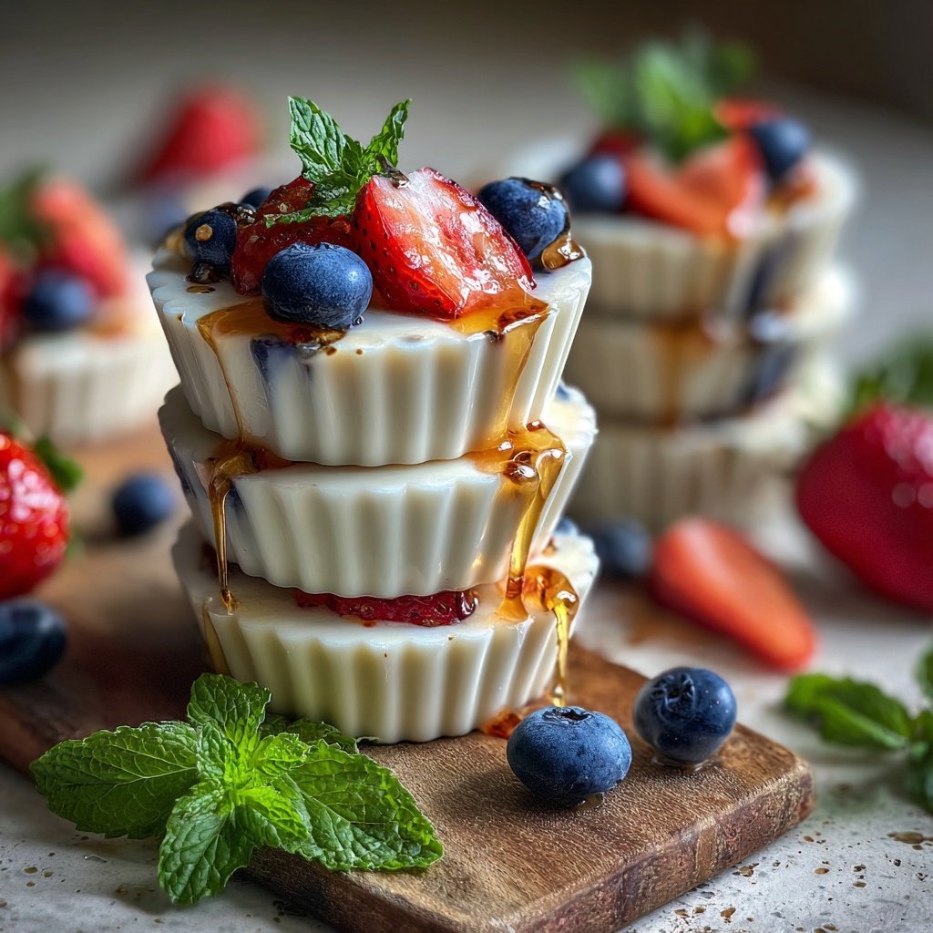 Healthy Yogurt Fruit Snack Cups
