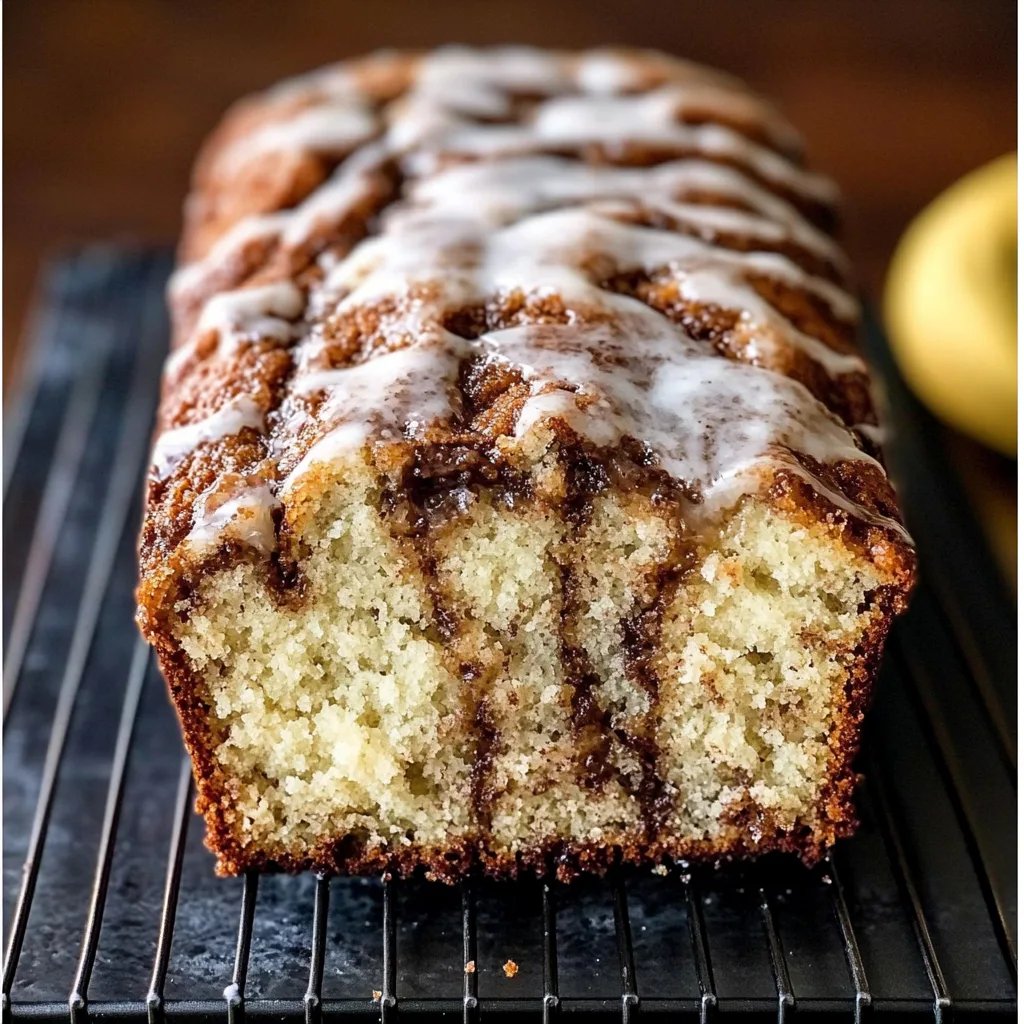 Homemade Cinnamon Swirl Banana Bread – Perfect for Brunch!