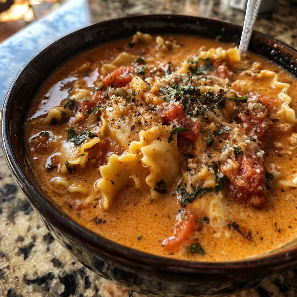 Gluten Free Lasagna Soup